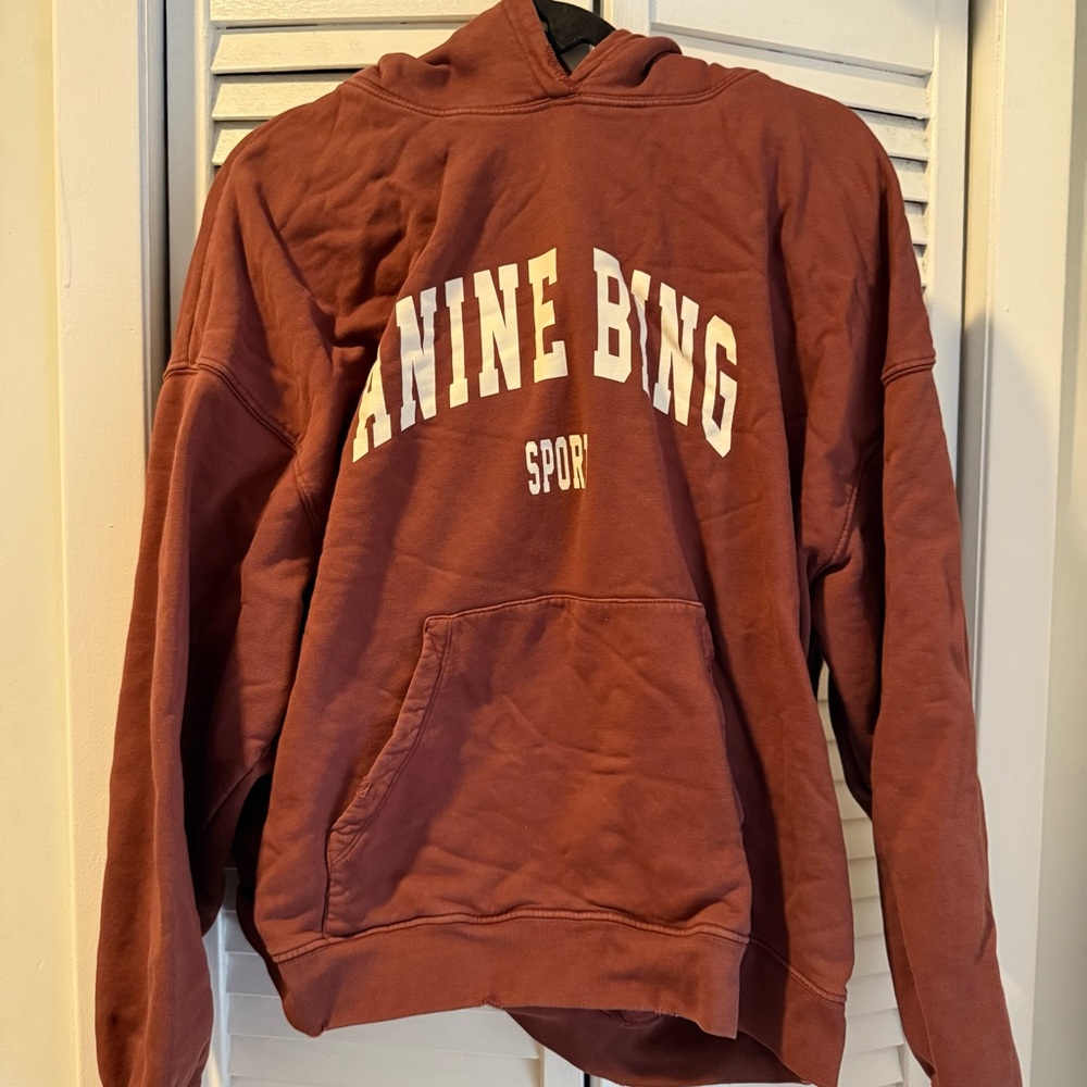 Worn Anine Bing Hoodie Size L